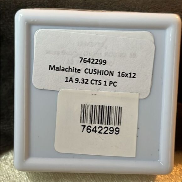 MALACHITE CUSHION CUT LOOSE STONE 16x12 - Picture 4 of 5